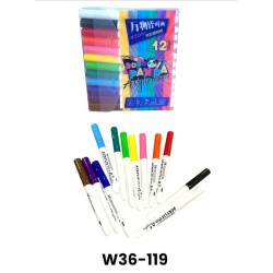 W36-119 الوان باندا أكليرك 12 ق 