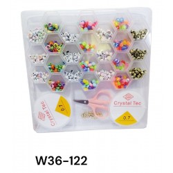 W36-122 خرز في علبه فاكيوم