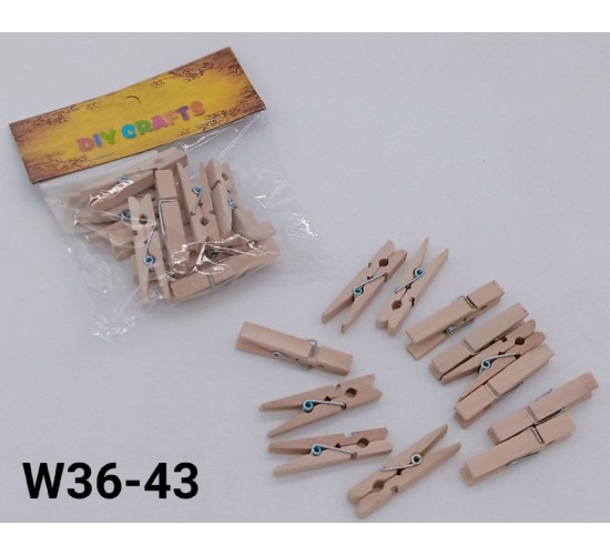 كيس مشابك خشب w36-43