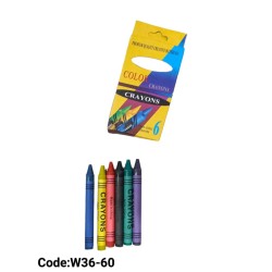 W36-60 الوان شمع 6 لون