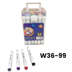 W36-99 علبة الوان 36 قطعه