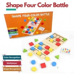 W37-187 تحدي الاشكال الهندسيه خشب 24 تدريب