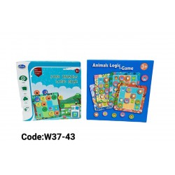 W37-43 لعبة ترتيب الحيونات 
