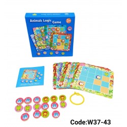 W37-43 لعبة ترتيب الحيونات 