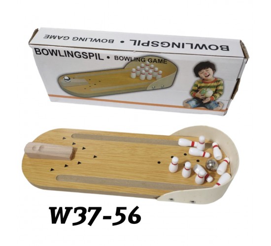 W37-56 بولينج خشب حجم صغير 