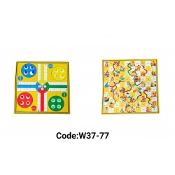 W37-77 سلم وثعبان 