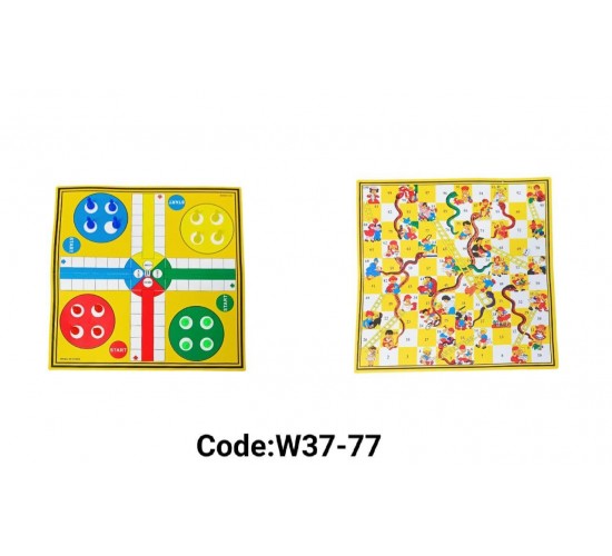 W37-77 سلم وثعبان 
