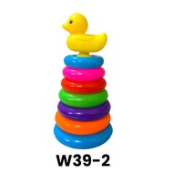 W39-2 عامود حلقات بلاستك 7 حلقات 