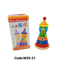 W39-21 عامود حلقات مهرج