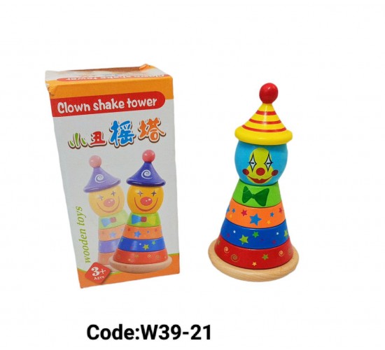 W39-21 عامود حلقات مهرج