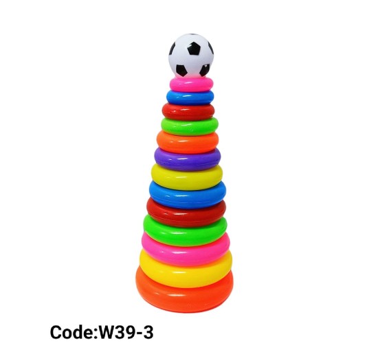 W39-3 عامود حلقات بلاستك W39-3 عامود حلقات بلاستك