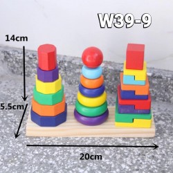 W39-9 عامود اشكال واحجام وسط 