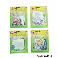 W41-2 خرز مكواه وسط 