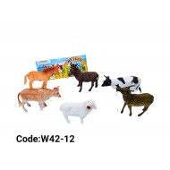 W42-12 مجسمات حيونات اليفه 