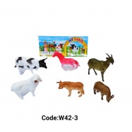 W42-3 مجسمات حيونات اليفه 