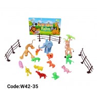 W42-35 مجسمات حيوانات 