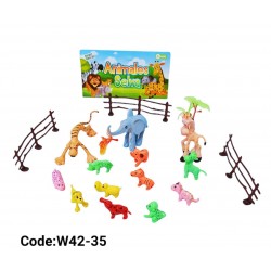 W42-35 مجسمات حيوانات 