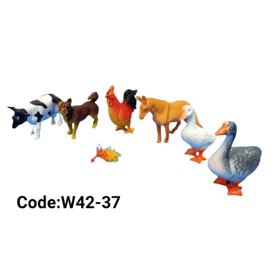 W42-37 مجسمات حيوانات 