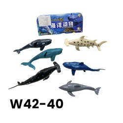 W42-40 مجسمات اسماك