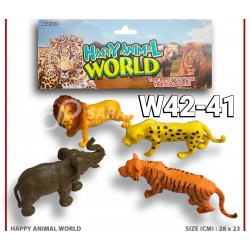 W42-41 مجسمات حيوانات غابة 