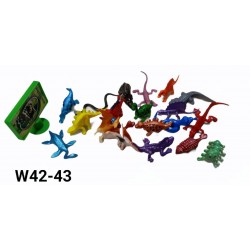 W42-43 حقيبة مجسمات حيوانات