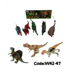W42-47 مجسمات ديتاصورات