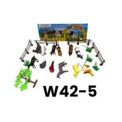 W42-5 مجسمات حيونات مزرعه 