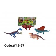 W42-57 مجسمات ديناصورات 4 قطع W42-57 مجسمات ديناصورات 4 قطع