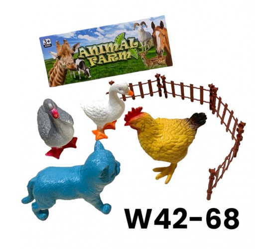 W42-68 مجسمات حيوانات