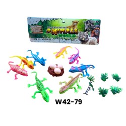 W42-79 حيوانات سحالي 