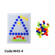 W43-4 كارت دبابيس بلاستك 80 دبوس W43-4 كارت دبابيس بلاستك 80 دبوس