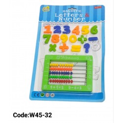 W45-32 كارت عداد + ارقام مغناطيس