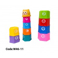 W46-11 ترتيب اكواب بلاستك 