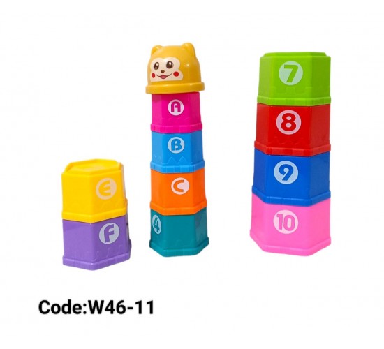 W46-11 ترتيب اكواب بلاستك 