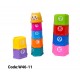 W46-11 ترتيب اكواب بلاستك 