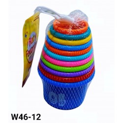 W46-12 ترتيب اكواب بلاستك 