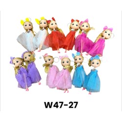 W47-27 عروسه ميداليه 18 سم 