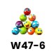 W47-6 ستاند 12 كره أعصاب صغير