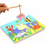 W5-1 صيد سمك خشب صغير 