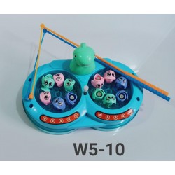 W5-10 صيد سمك بلاستيك صغير 