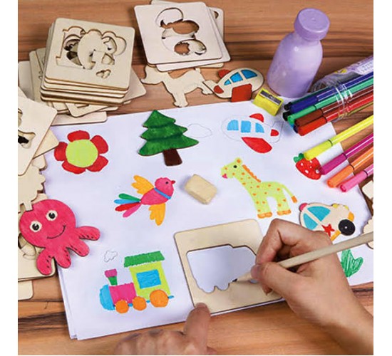 w50-57 علبة تعليم الرسم 50 اسطمبه 