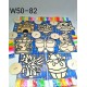 W50-82 تلوين استاند خشب صغير 
