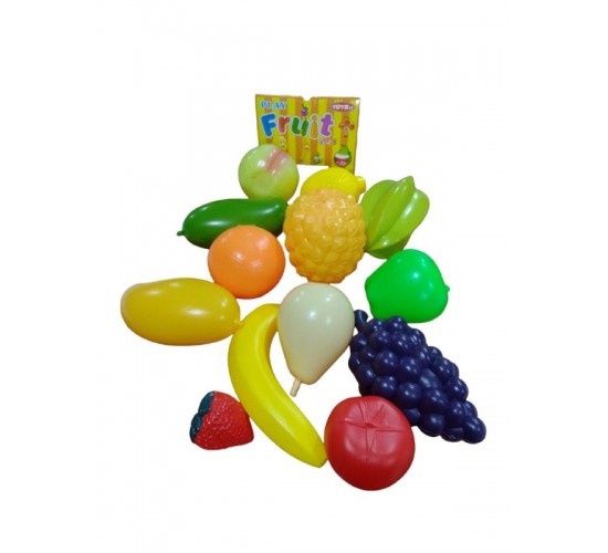 W51-11 مجسمات فاكهه كبيرة بلاستيك 13 قطعه 