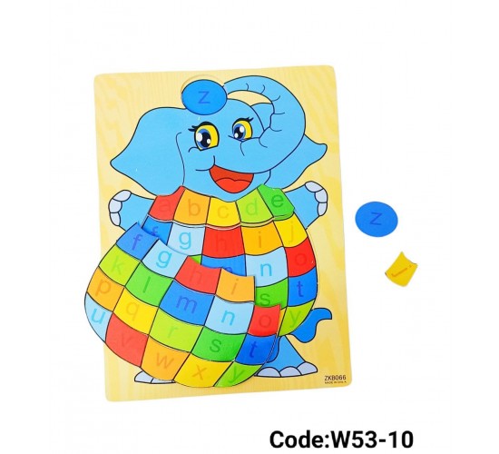 W53-10 بازل حروف وارقام مستورد اشكال حيونات W53-10 بازل حروف وارقام مستورد اشكال حيونات