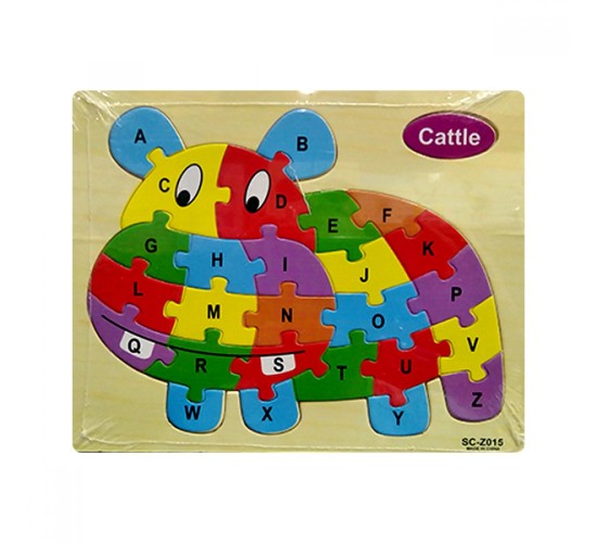 W53-11 بازل حروف اشكال حيونات صغير W53-11 بازل حروف اشكال حيونات صغير