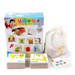 حروف انجليزي مجسمه + كروت W53-15