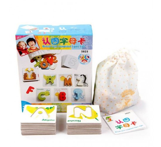 حروف انجليزي مجسمه + كروت W53-15 حروف انجليزي مجسمه + كروت W53-15