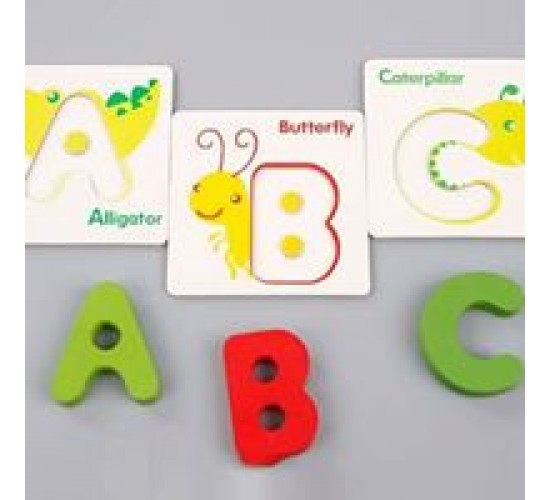 حروف انجليزي مجسمه + كروت W53-15 حروف انجليزي مجسمه + كروت W53-15