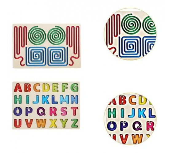 W53-81 بورد التهيئه للكتابه و تعليم الحروف الانجليزي كابيتال و صمول