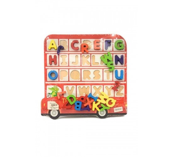 W53-88 باص بازل حروف وارقام انجليزي 